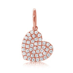 Load image into Gallery viewer, Diamond Heart Charm