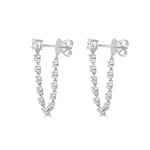 Load image into Gallery viewer, Round Diamond Earrings