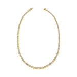 Load image into Gallery viewer, Mini Bezel Tennis Necklace