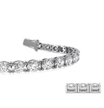 Load image into Gallery viewer, Miami East West Oval Tennis Bracelet