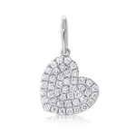 Load image into Gallery viewer, Diamond Heart Charm