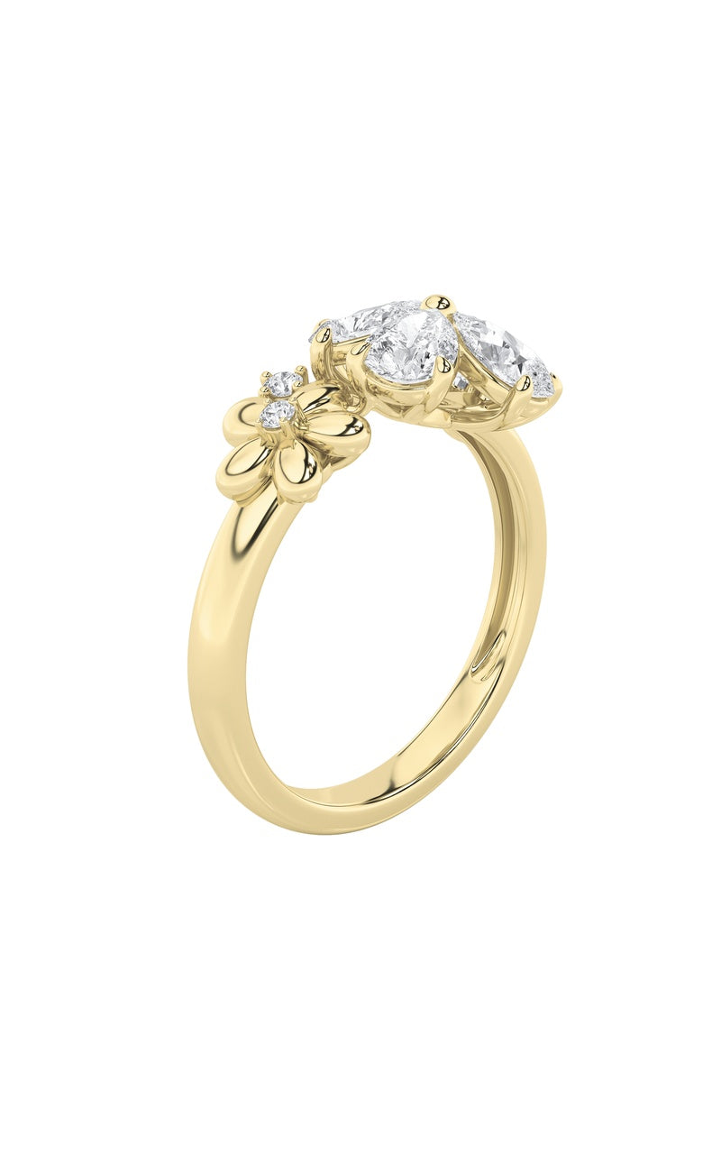 Vs) bracelet in 14k gold