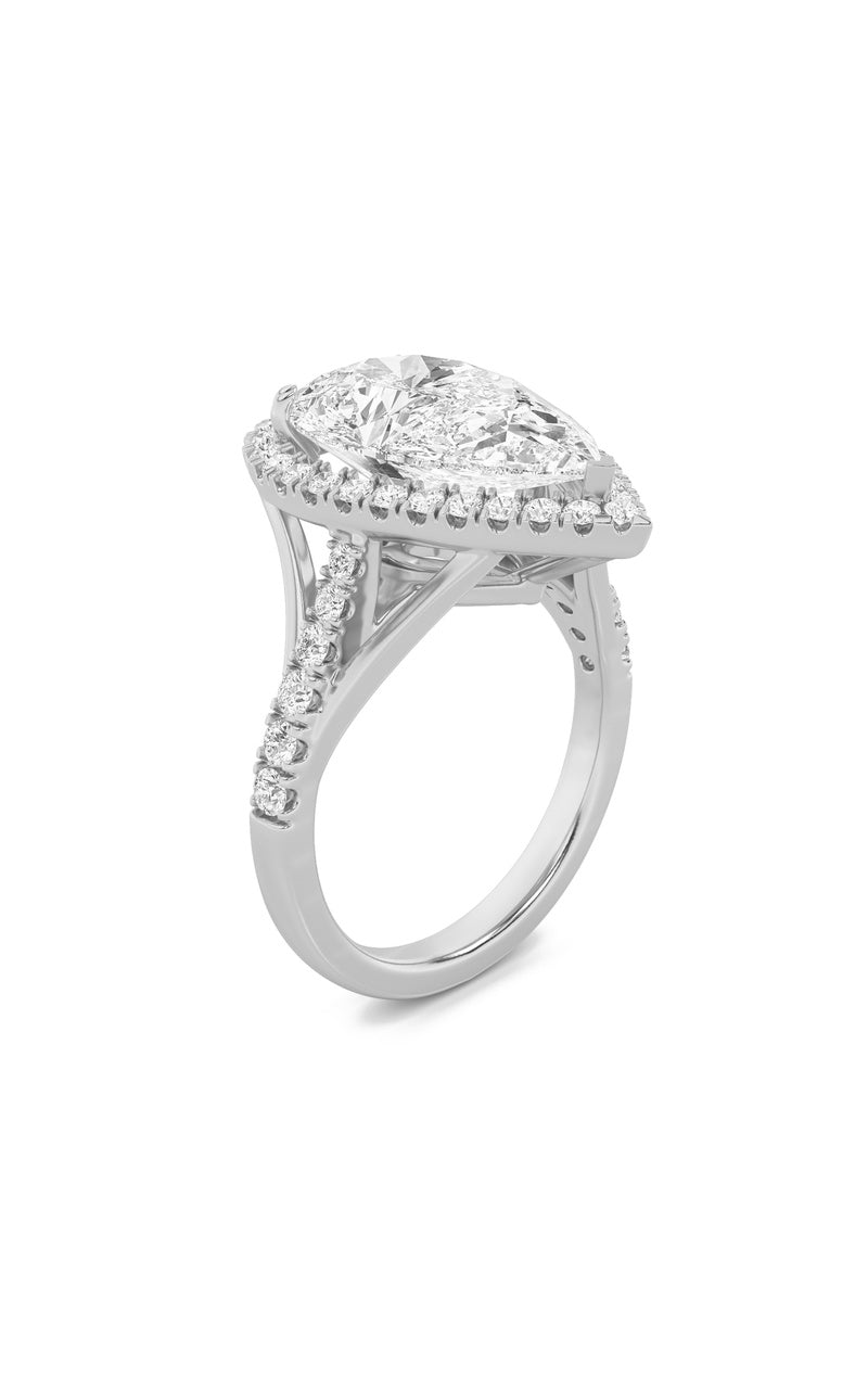 Vs) bold statement accented ring in 14k gold