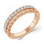 Load image into Gallery viewer, City Diamond Beaded Stack Ring
