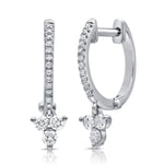 Load image into Gallery viewer, Dangling Diana Diamond Earrings
