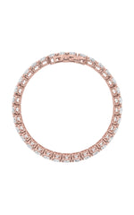 Load image into Gallery viewer, 16.5CTW Oval Shaped Lab Grown Diamond (F/VS) East West Line Bracelet in 14K Gold
