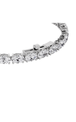 Load image into Gallery viewer, 8CTW Oval Shaped Lab Grown Diamond (F/VS) Bracelet in 14K White Gold

