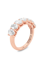 Load image into Gallery viewer, 2.25CTW Oval Shaped Lab Grown Diamond (F/VS) Ring in 14K Rose Gold
