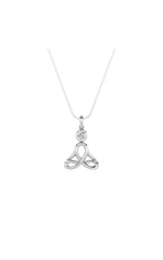 Load image into Gallery viewer, 0.2CTW Round Shaped Lab Grown Diamond (F/VS) Necklace in 14K White Gold
