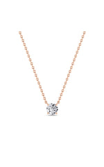 Load image into Gallery viewer, 1.5CTW Round Shaped Lab Grown Diamond (F/VS)  Necklace in 14K Gold
