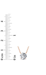 Load image into Gallery viewer, 1.5CTW Round Shaped Lab Grown Diamond (F/VS)  Necklace in 14K Gold
