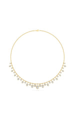 Load image into Gallery viewer, 10CTW MX Shaped Lab Grown Diamond (F/VS) Necklace in 14K Yellow Gold
