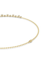 Load image into Gallery viewer, 10CTW MX Shaped Lab Grown Diamond (F/VS) Necklace in 14K Yellow Gold
