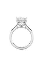 Load image into Gallery viewer, 2CTW Princess Shaped Lab Grown Diamond (F/VS) Ring in 14K White Gold
