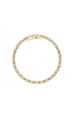 Load image into Gallery viewer, 7CTW Oval Shaped Lab Grown Diamond (F/VS) Bracelet in 14K White Gold
