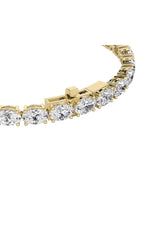 Load image into Gallery viewer, 7CTW Oval Shaped Lab Grown Diamond (F/VS) Bracelet in 14K White Gold
