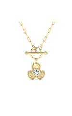 Load image into Gallery viewer, 1CTW Round Shaped Lab Grown Diamond (F/VS) Necklace in 14K White Gold
