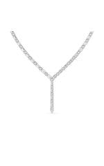 Load image into Gallery viewer, 28Cttw Mix Shaped Lab Grown Diamond Necklace in 14K Gold (F/VS)

