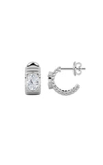 Load image into Gallery viewer, 2CTW Oval Shaped Lab Grown Diamond (F/VS) Fashion Earrings in 14K Gold
