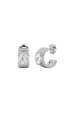 Load image into Gallery viewer, 2CTW Oval Shaped Lab Grown Diamond (F/VS) Fashion Earrings in 14K Gold
