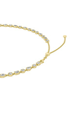 Load image into Gallery viewer, 10CTW Pear Shaped Lab Grown Diamond (F/VS) Necklace in 14K Gold
