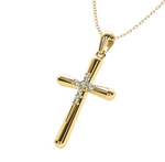 Load image into Gallery viewer, Sofi Diamond Cross Pendant
