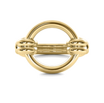 Load image into Gallery viewer, Polished Link Statement Ring
