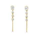 Load image into Gallery viewer, Marseille Oval &amp; Round Diamond Earrings
