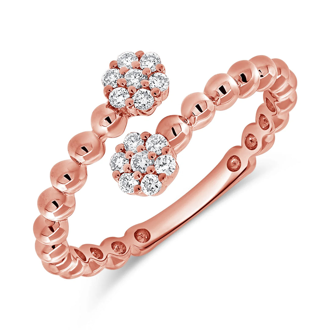 Florence Diamond Bypass Ring