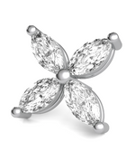 Load image into Gallery viewer, Piazza Marquise Lab Grown Diamond Earrings

