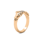 Load image into Gallery viewer, Diamond Claddagh Ring
