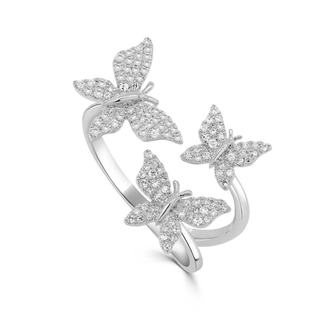Trios Butterfly Ring