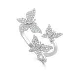Load image into Gallery viewer, Trios Butterfly Ring
