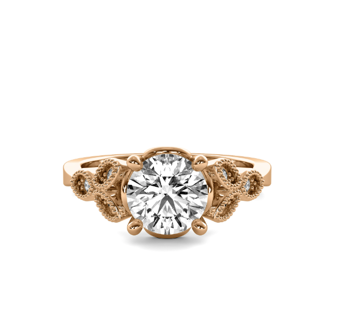 Leaf Diamond Semi Mount
