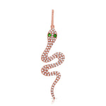 Load image into Gallery viewer, Diamond Slinky Snake Charm
