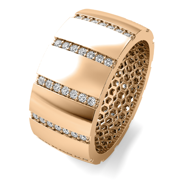 Patron Cigar Diamond Ring