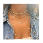 Load image into Gallery viewer, Stacking Diamond Tennis Necklace
