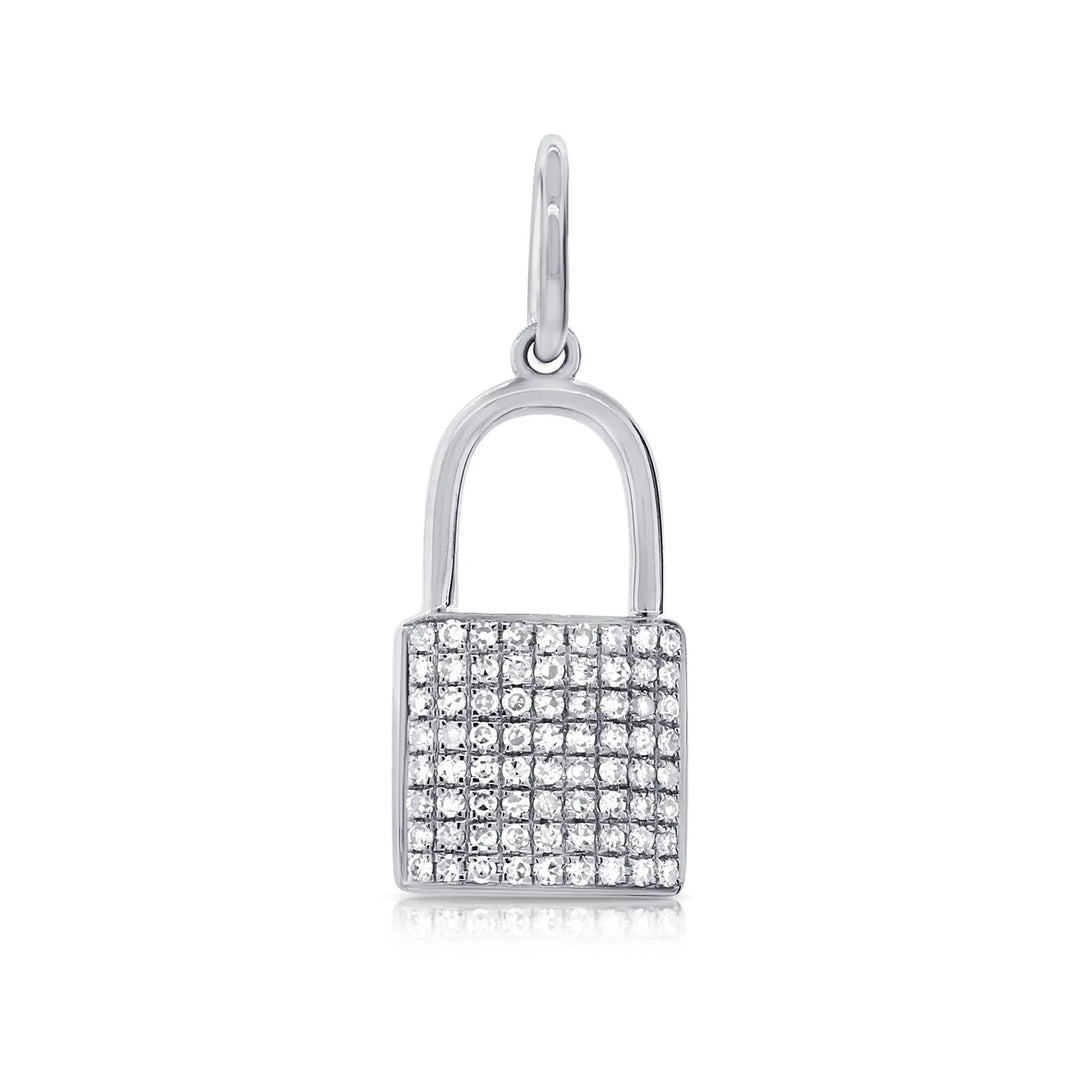 Diamond Lock Charm