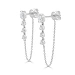 Load image into Gallery viewer, Marseille Oval &amp; Round Diamond Earrings
