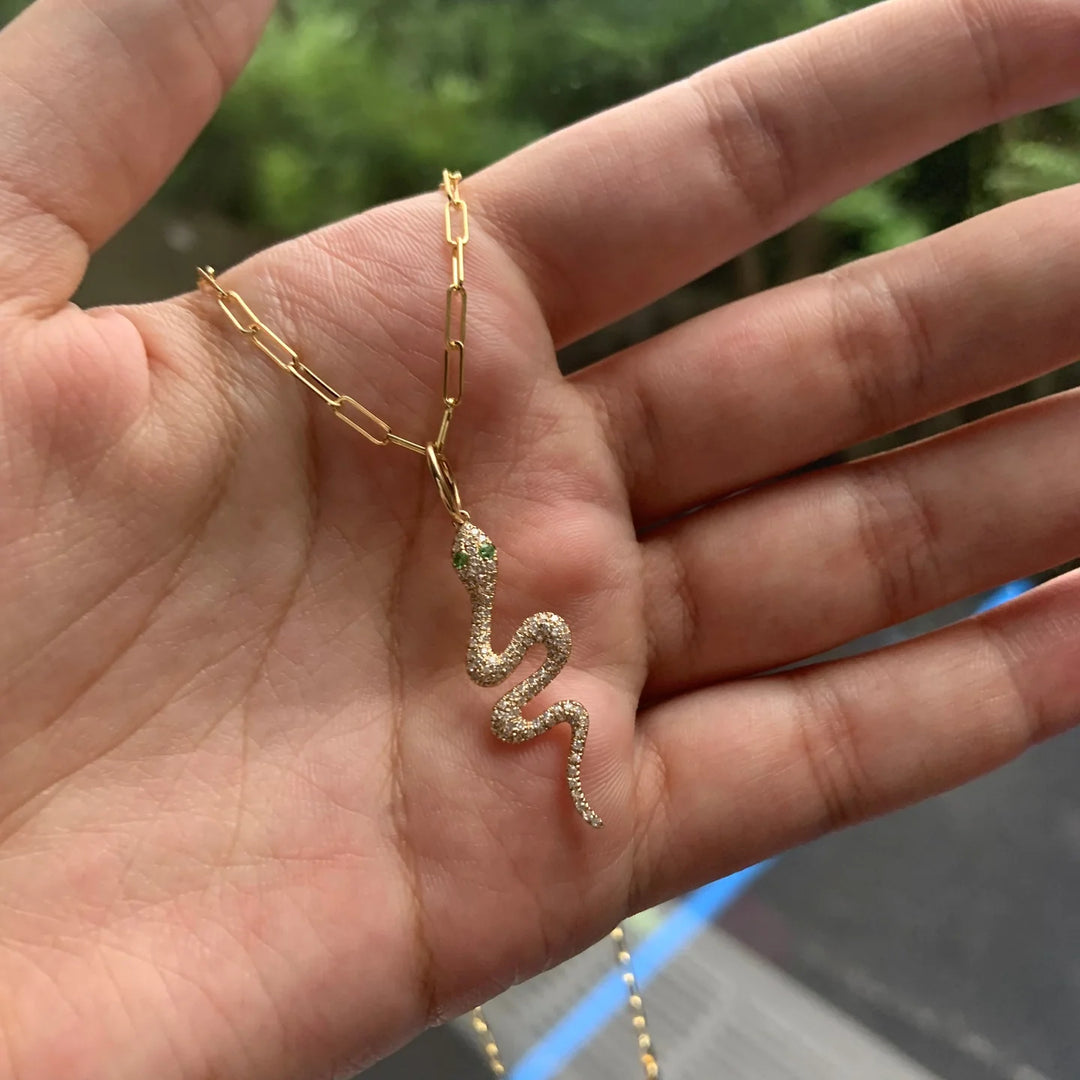 Diamond Slinky Snake Charm