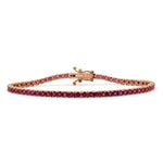 Load image into Gallery viewer, Ruby Red Tennis Bracelet
