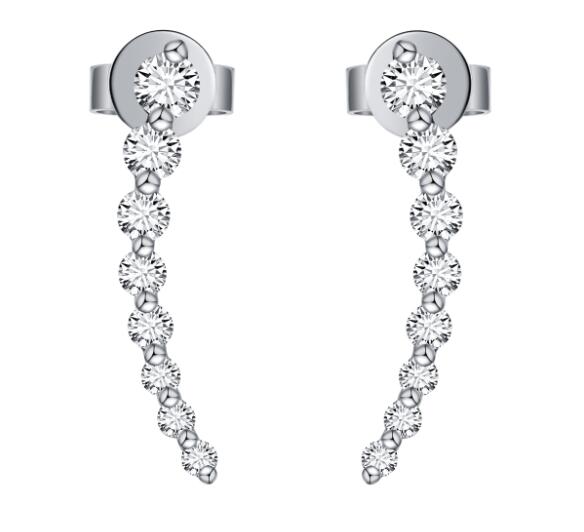 Climber Diamond Earrings