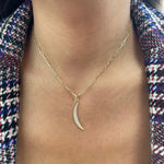 Load image into Gallery viewer, Diamond Over The Moon Charm
