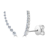 Load image into Gallery viewer, Climber Diamond Earrings
