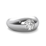 Load image into Gallery viewer, Chunky GOLD Domed Signet Band

