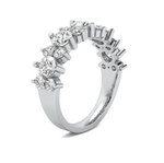 Load image into Gallery viewer, Lab Grown Mixed Shape Diamond Wedding Band
