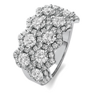 Load image into Gallery viewer, Lab Grown Hexagon Halo Diamond Wedding Band

