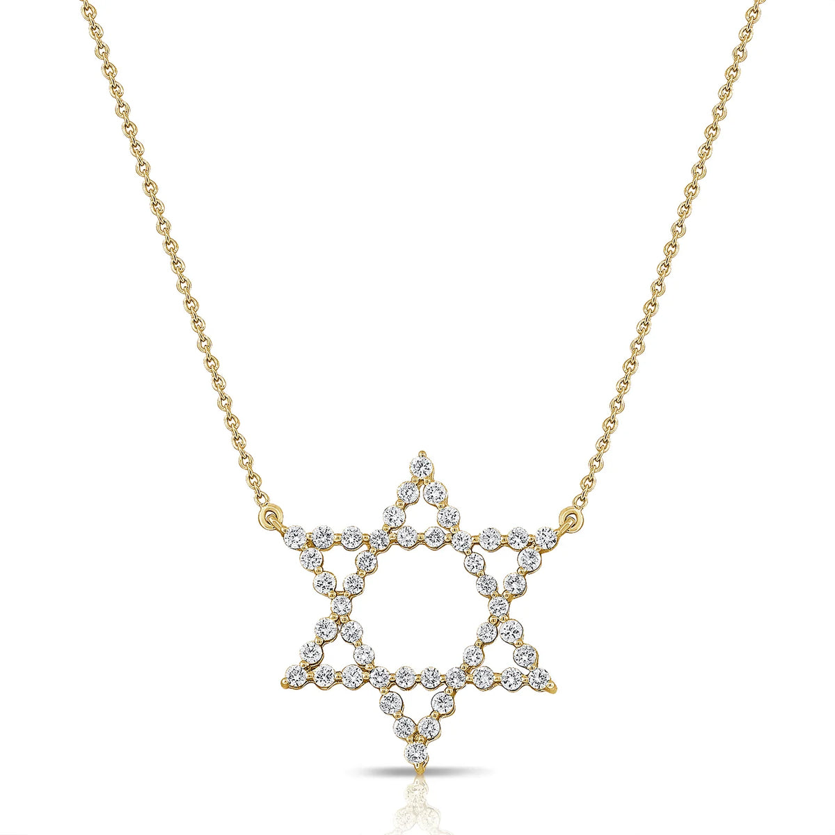 Star of david necklace