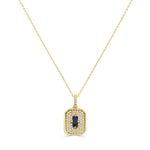 Load image into Gallery viewer, Sapphire &amp; Diamond Necklace

