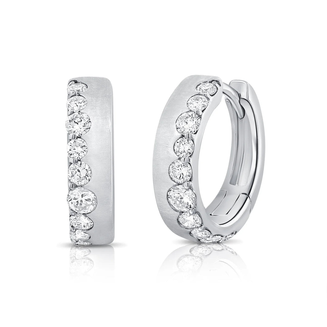Floating Diamond Earrings